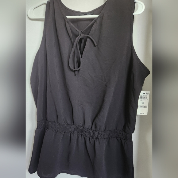 NWT Alfani Core Sleeveless Size 1X Blouse - Picture 2 of 10